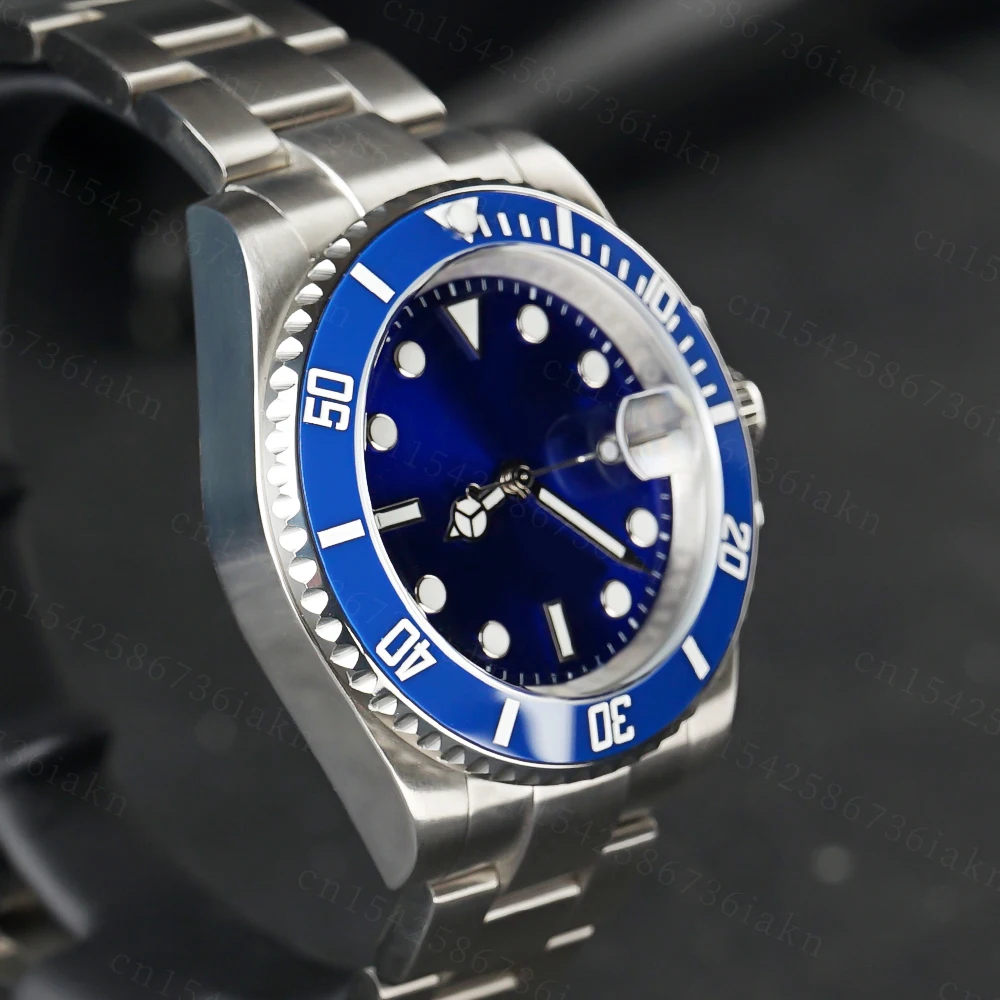 2022 Fashion New 40mm Men's Leisure Sports Sapphire Mirror Stainless Steel Material Waterproof Automatic Mechanical Watch