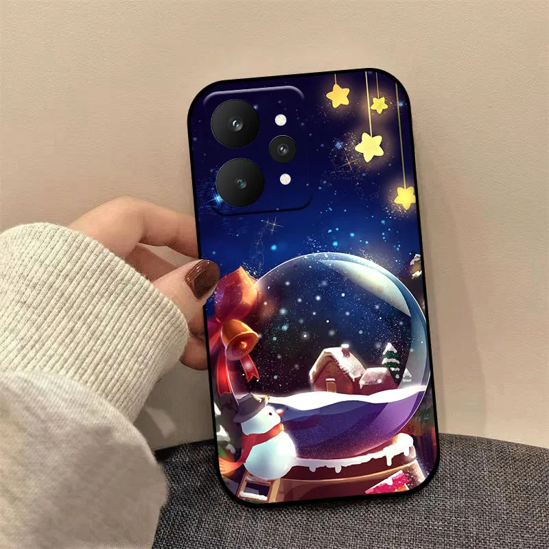 Festive Christmas Style Soft Silicone Phone Case Cover