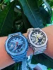 Manga Sport Electronic Unisex Watch LED Dual Display World Time Full Function Large Dial 2100 Series 1