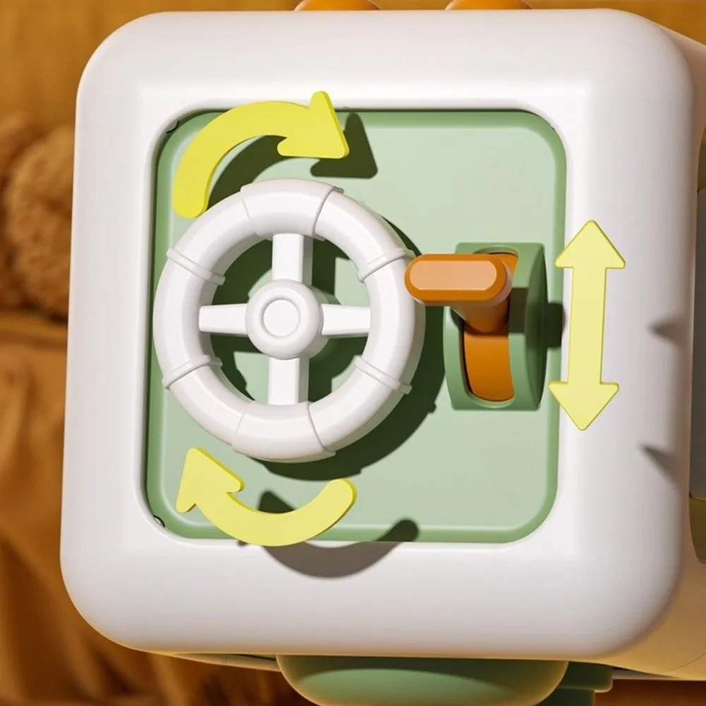 Fine Motor Toy Early Education Activity Cube Drawer Switches Educational Montessori Sensory Toy Plastic