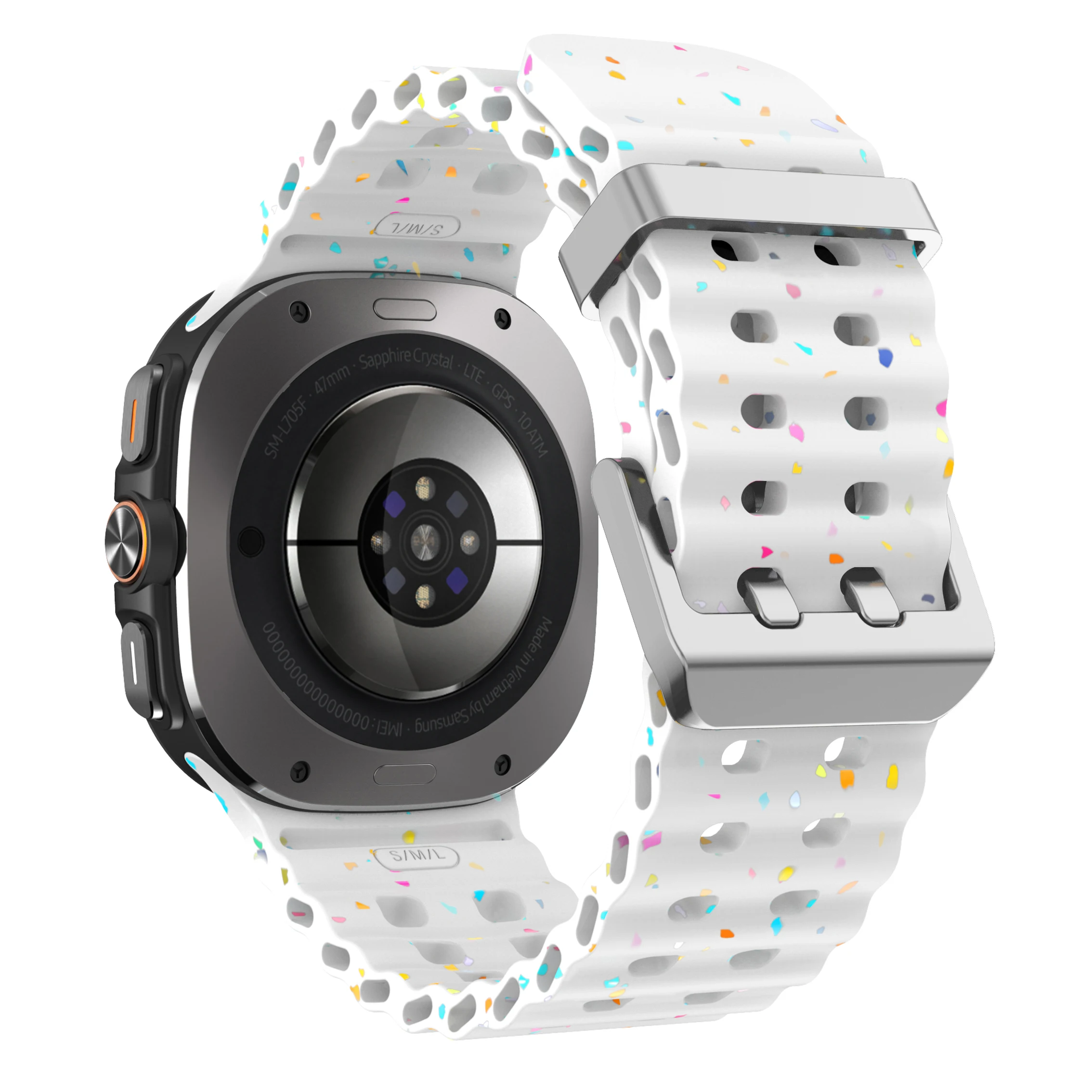 Silicone Sport Strap for Smartwatch - Durable and Comfortable Bracelet Accessory