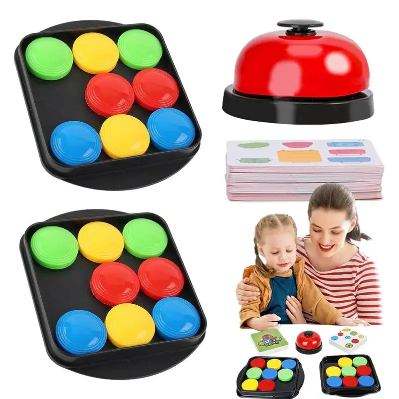 Color Sorting Toys Color Matching Game Push Table Board Game Block Puzzle Color Sorter Interactive Color Recognition Matching Pu 2 pack true flex featherboard double feather loc board adjustable woodworking safety table saw push block for workbenches