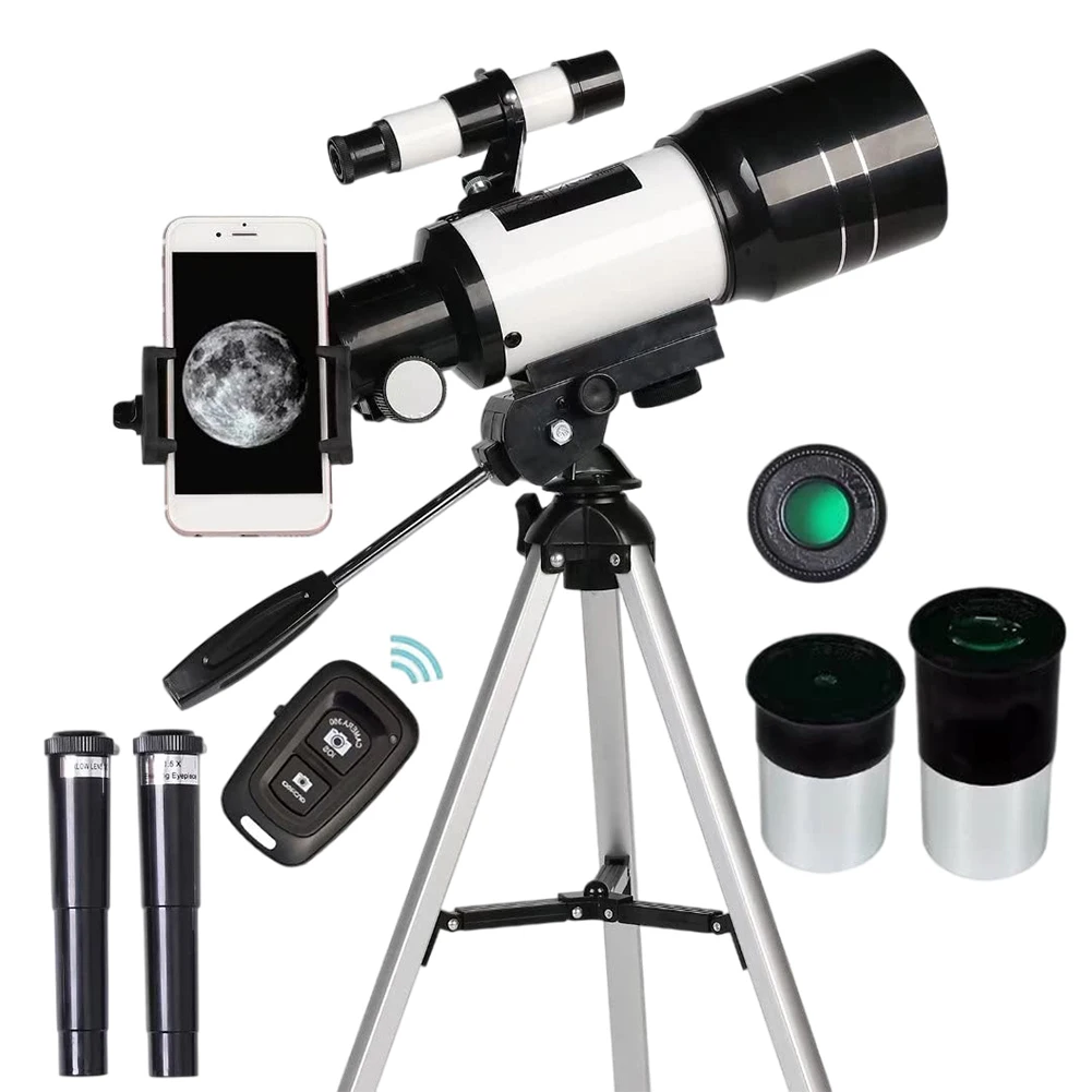 

Telescope for Adults&Kids Professional Travel Telescope 15X-150X Astronomical Refractor Telescopes for Astronomy Beginners