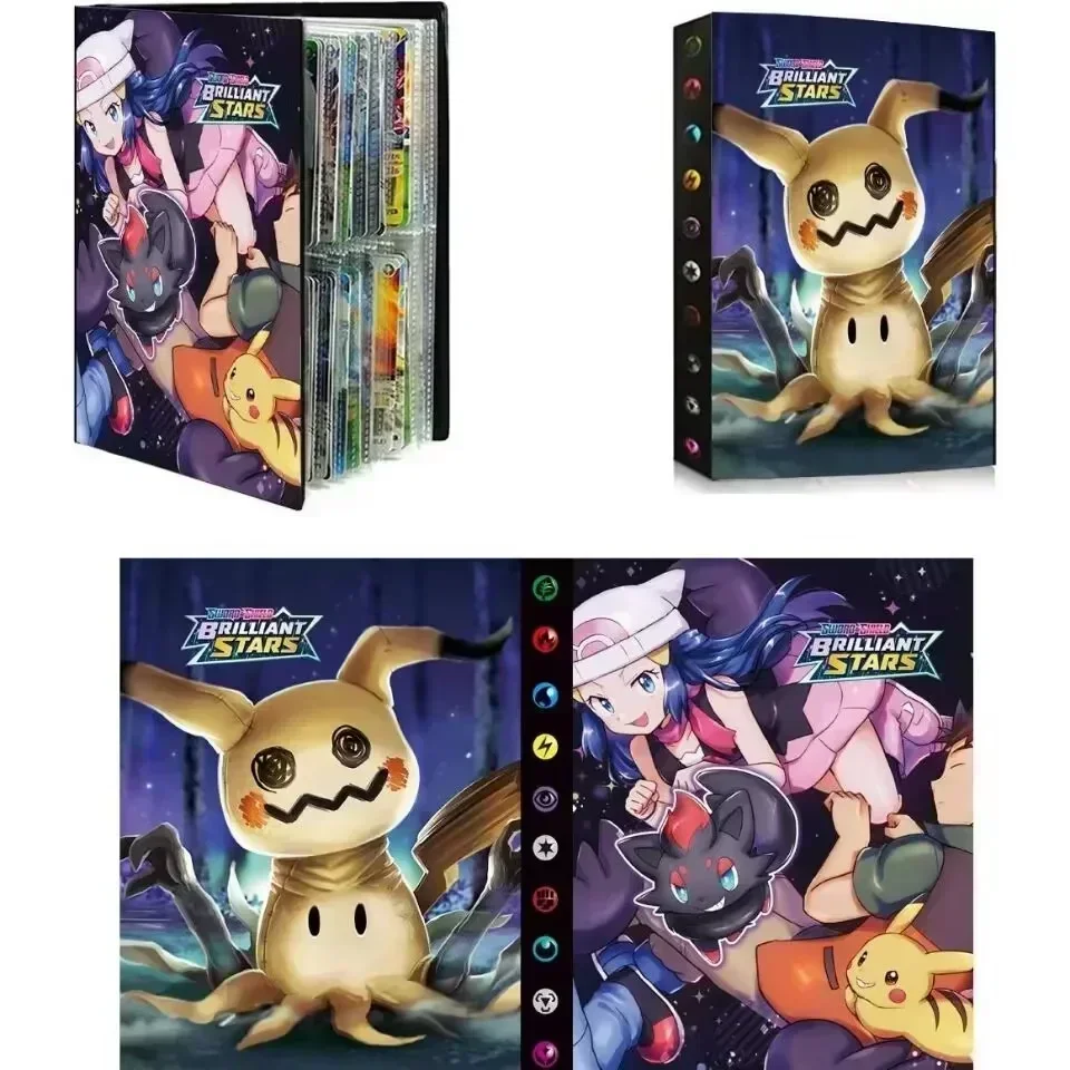 Pokemon Cards 240Pcs Album Pokemon Pikachu Cards Album Book Cartoon Anime Charizard Game Card GX EX Holder Collection Folder Kid Cool Toy Gift pokemon cards