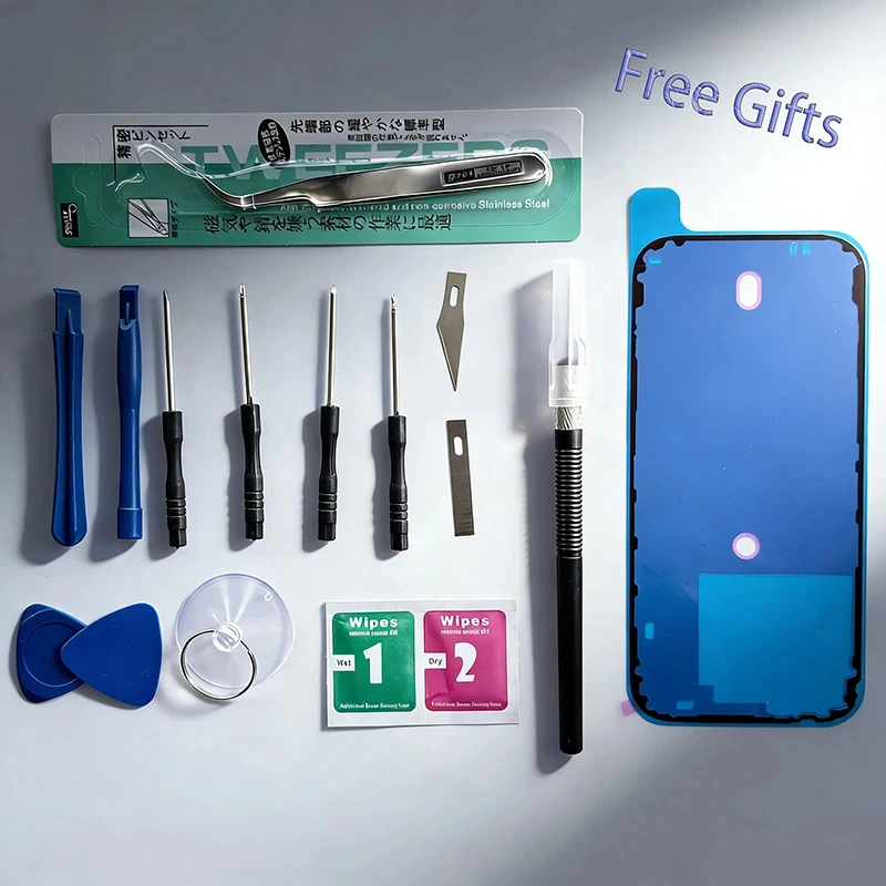 아이폰 XR 후면 배터리 커버 뒷면 도어 하우징 케이스 교체 부품용 빅홀 백 글래스