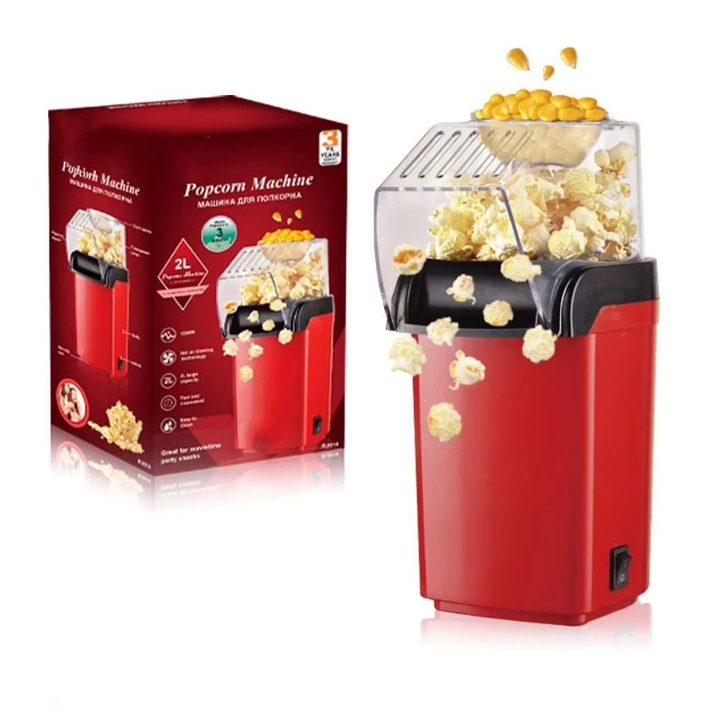 220V Popcorn Makers Mini Popcorn Machine Electric Household Appliance Fully Automatic For Home Kitchen popcorn popper