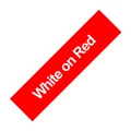 White on Red