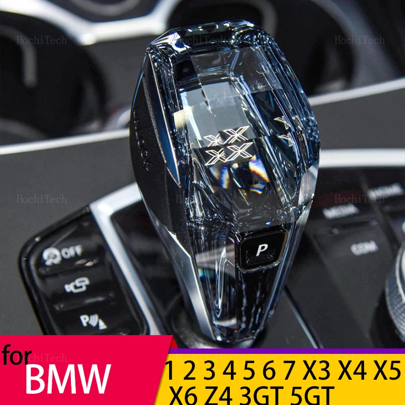 Modified Replacement LED Crystal Gear Shift Knob for BMW 1 2 3 4 5 6 7