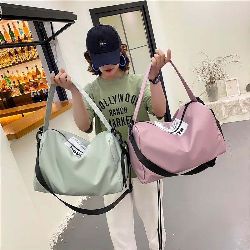 

Women Sports Fitness Bag Men Gym Yoga Bag Big Travel Duffle Handbag for Women 2020 Weekend Blosa Waterproof Sac De Sport