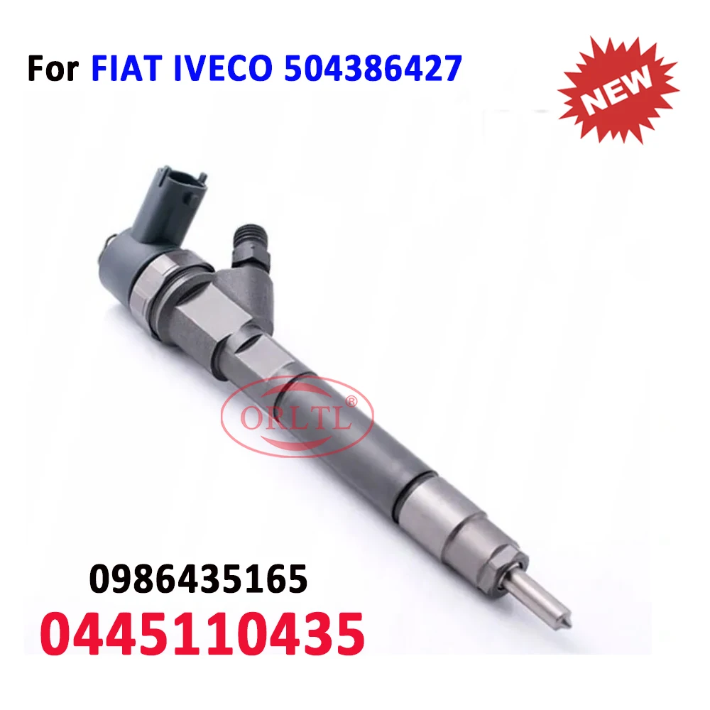 

ORLTL 0 445 110 435 Diesel Injector Common Rail Injection 0445110435 Auto Fuel Injectors 0445110273 for FIAT IVECO 504386427