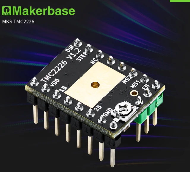 2 Stück TMC2209 / TMC2208 / ATD5833 Schrittmotor-Treiber StepStick – 2,5 A Mit UART (Auswahl TMC2208)