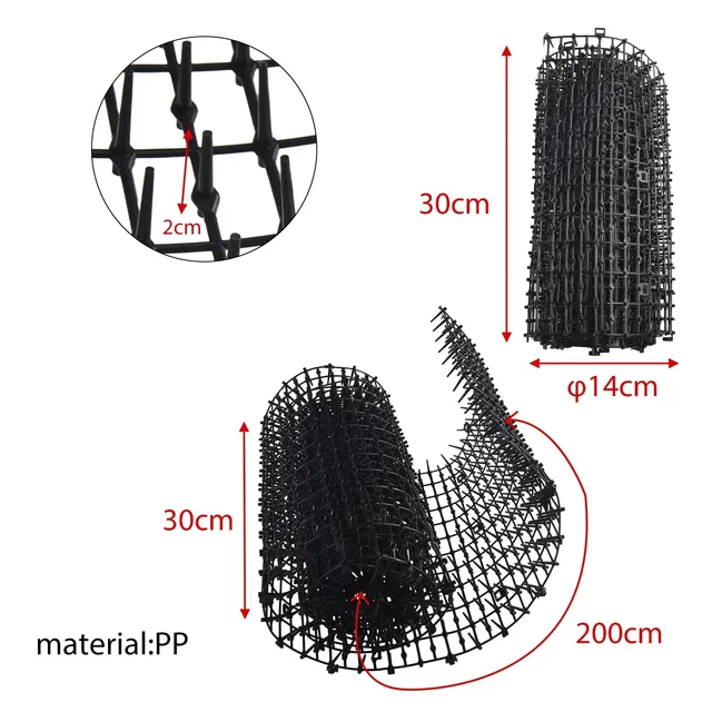 Cat Scat Mats Anti-cat Dog Mat Home Garden Tools Prickle Strip Keep Cat Away Safe Plastic Spike Thorn Net Pet Supplies 4