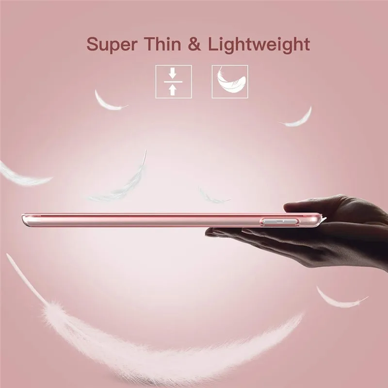 Case For iPad 10.2 8th 7th 9th 10th 10.9 Gen A2197 PU Ultra Slim Wake Smart Cover for Pro 11 Air 1 2 9.7 ipad case tablet case