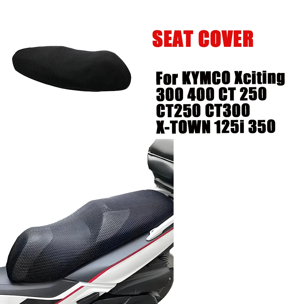 Motorcycle Seat Covers For KYMCO Xciting 300 400 CT 250 CT250 CT300 X-TOWN 125i 350 Motorcycle Accessories Seat Cushion Cover Anti-Slip Protector