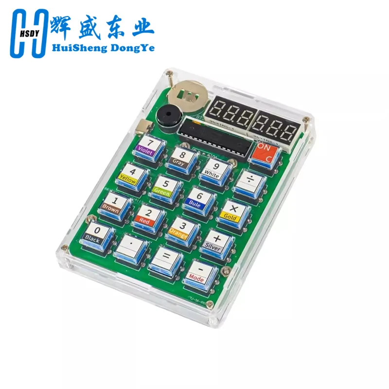 DIY Digital Tube Display Calculator Electronic Kit for Soldering Practice and Educational Use