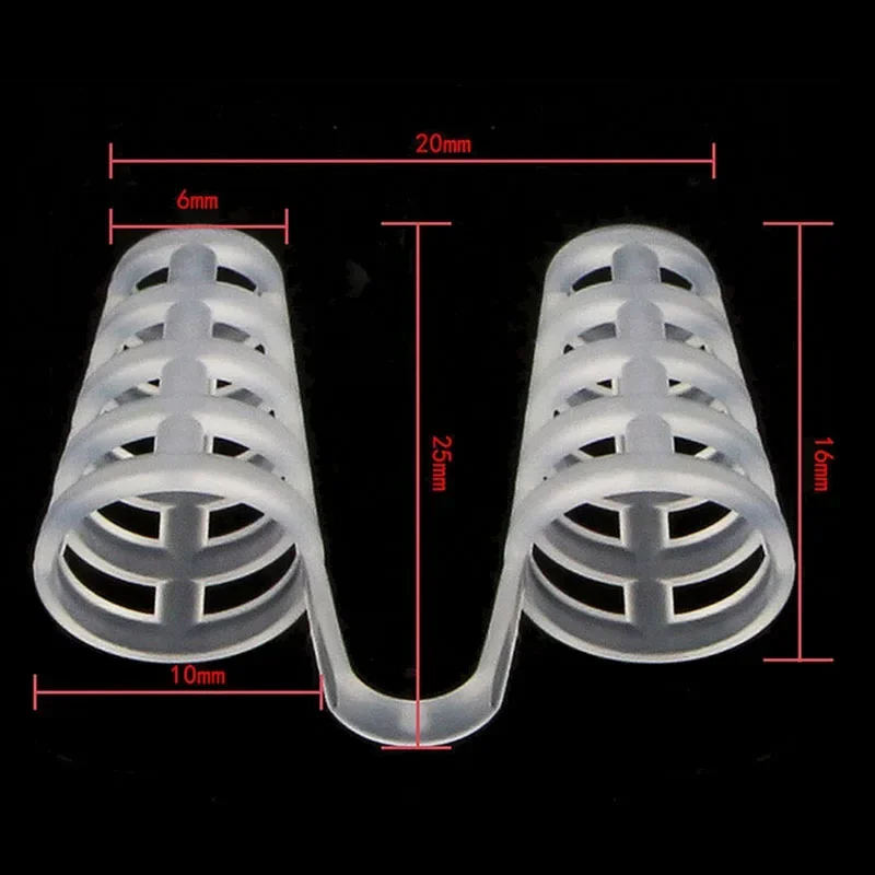 4pcs Nasal Congestion Sleep Aid Prevent Dyspnea Easy to Sleep Auxiliary Nasal Dilator Congestion Aid No Cone