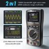 TOOLTOP ET828Pro 10MHz 50Mps/s Handheld Oscilloscope 6000 Counts True RMS Multimeter Voltmeter Ammeter Automotive Oscilloscope 4