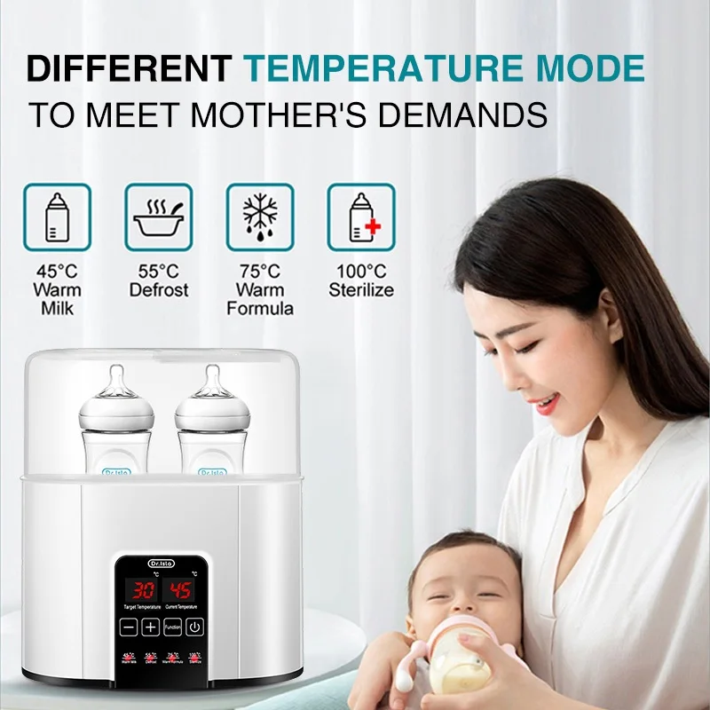 Baby Bottle Warmer Bottle Sterilizer Double Bottle