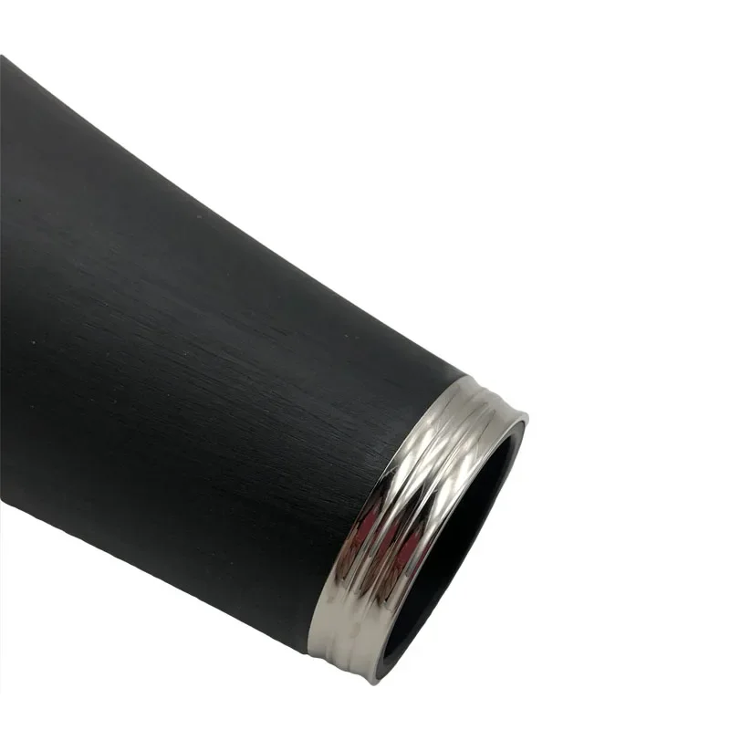 Bb Clarinet Bell with Alloy & Ebonite Construction-Anti-Crack, Anti-Shock Design with External Copper Band, Premium Accessory