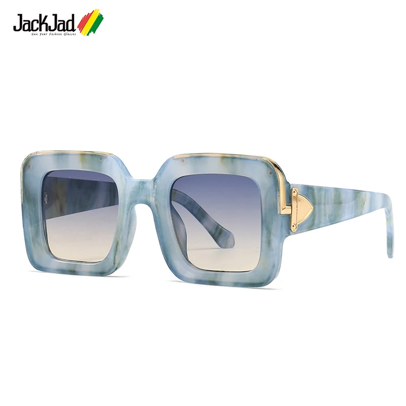 

JackJad 2022 Fashion Unique Luxury Square Style Millionaires Sunglasses Men Women Vintage Brand Design Sun Glasses Shades 959