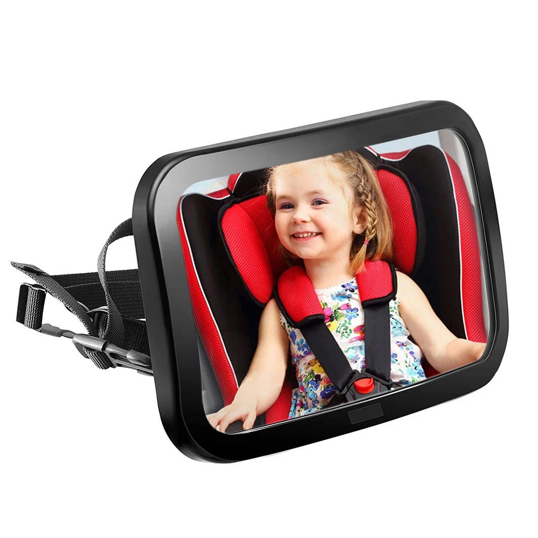 Rear Facing View Baby Mirror Back Seat Baby Car Seat Mirror Huge Wide-angled Without Shaking for Car