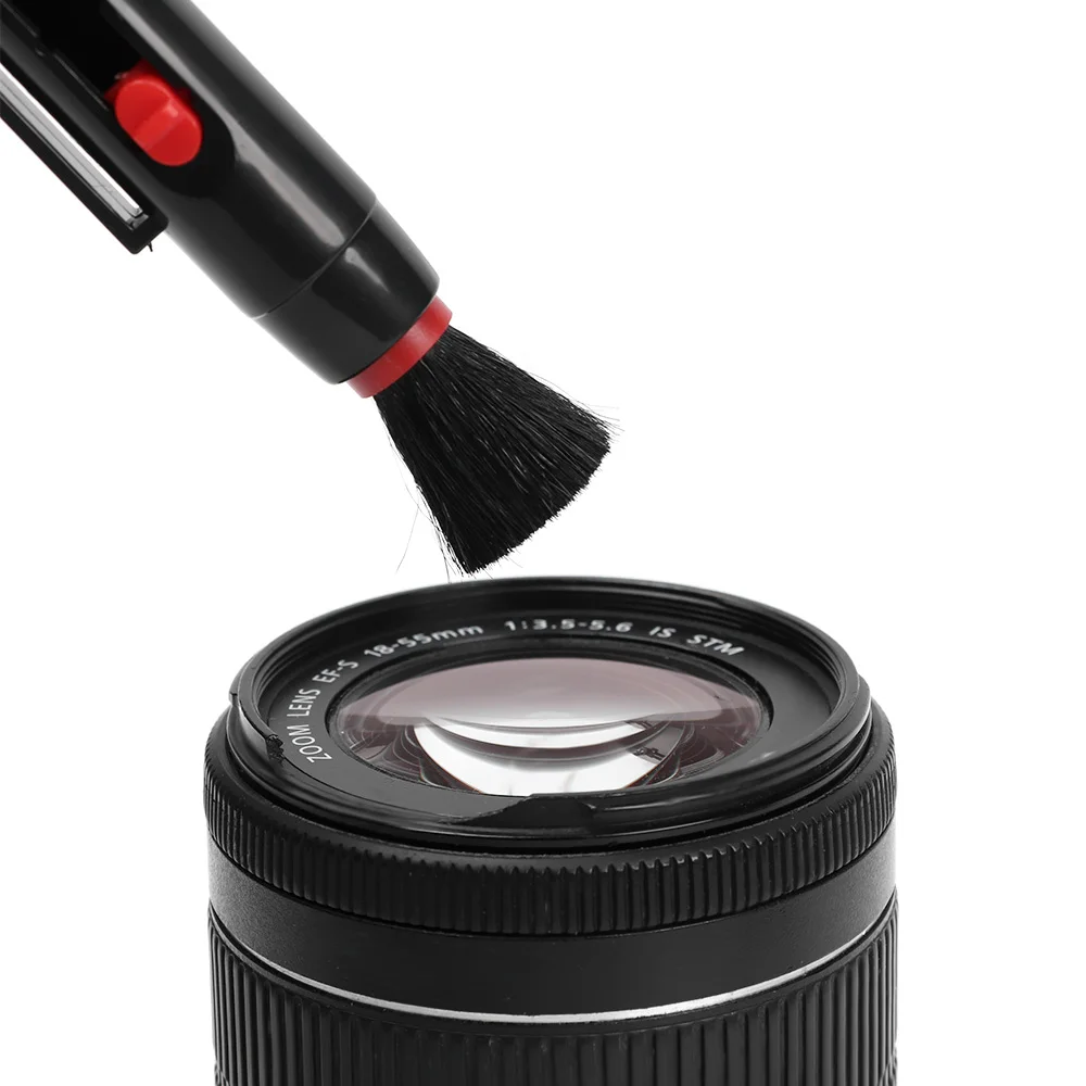 3 in 1 Kit Lens Cleaner Pen Dust Cleaner For DSLR VCR DC Camera Lenses Filters Cleaning Retractable Brush camera cleaning set camera cleaning kit camera cleaning pen