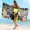 A-Assassination C-Classroom Bath Towel Microfiber Soft Water Absorbing Breathable For Girl Kids Decorative Cartoon Beach Towel 2