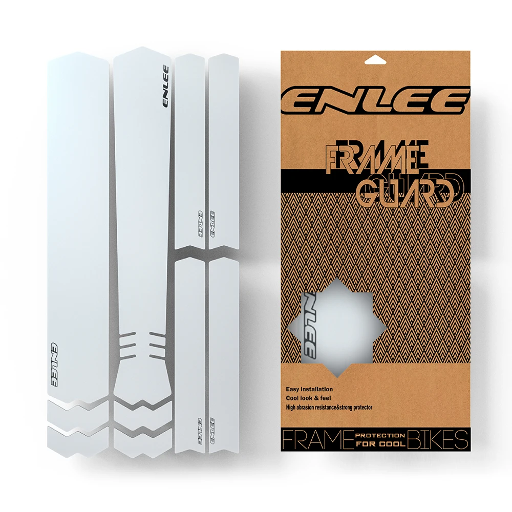 ENLEE 3D 자전거 Paster 프레임 장식 보호 필름 방수 MTB 도로 자전거 최고의 접착제 제거 가능한 스티커
