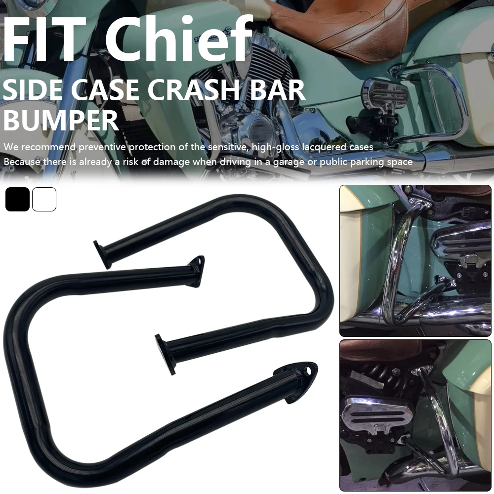 

Saddlebags Crash Protection Bar Case Protector Fit For Indian Chief Classic Chieftain Dark Horse Vintage Roadmaster Springfield