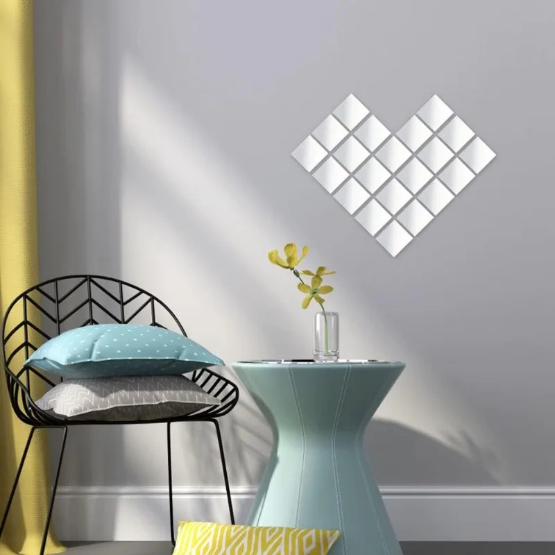 Mini Acrylic Mirror Tiles 5