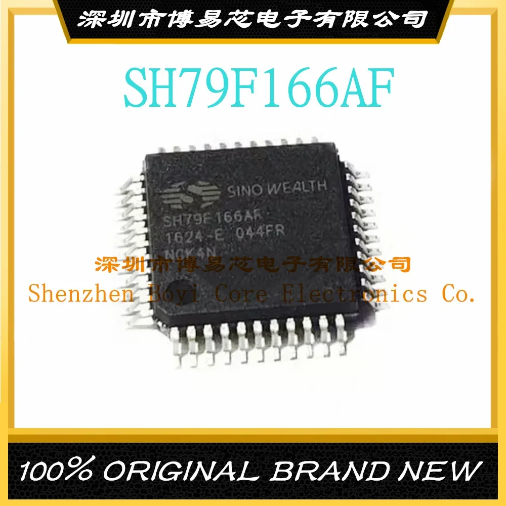 SH79F166AF SMD LQFP44 original genuine LCD driver microcontroller microcontroller chip 2pcs stc8a4k32s2a12 28i lqfp44 stm8s207s6t6c stm8s207s8t6c lqfp 44 new original