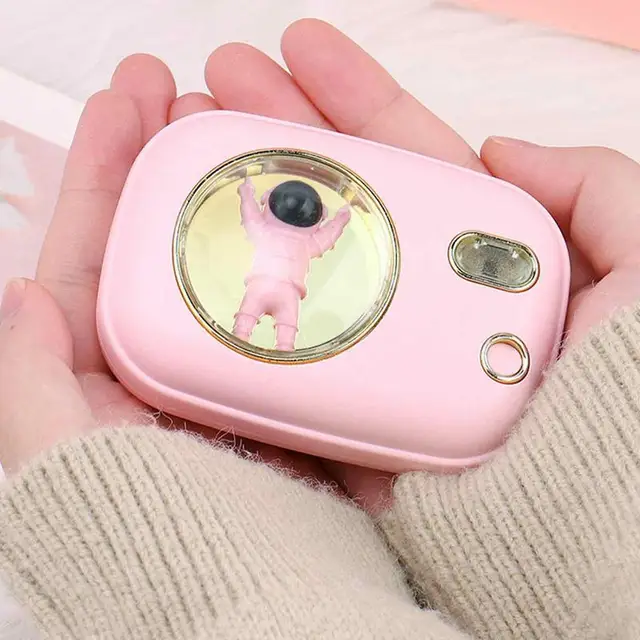 Kézmelegők Aranyos, Gyors Fűtés Kézmelegítő, Könnyű, Kézzel, Újratölthető A Kültéri Kempinghez Usb -Kábellel - Image 3