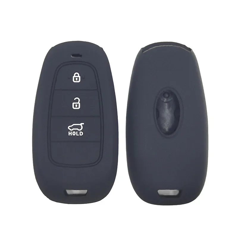 Silicone Remote Key Cover Car Key Case Keychain Shell for Hyundai Azira Tucson Prime Nexo Santafe Solaris Sonata Sonata Santa Fe key case,key case cover,car key shell,remote control case cover