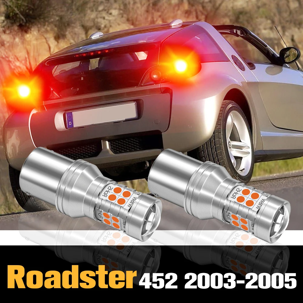 

2pcs Canbus LED Brake Light Lamp Accessories For Smart Roadster 452 2003 2004 2005
