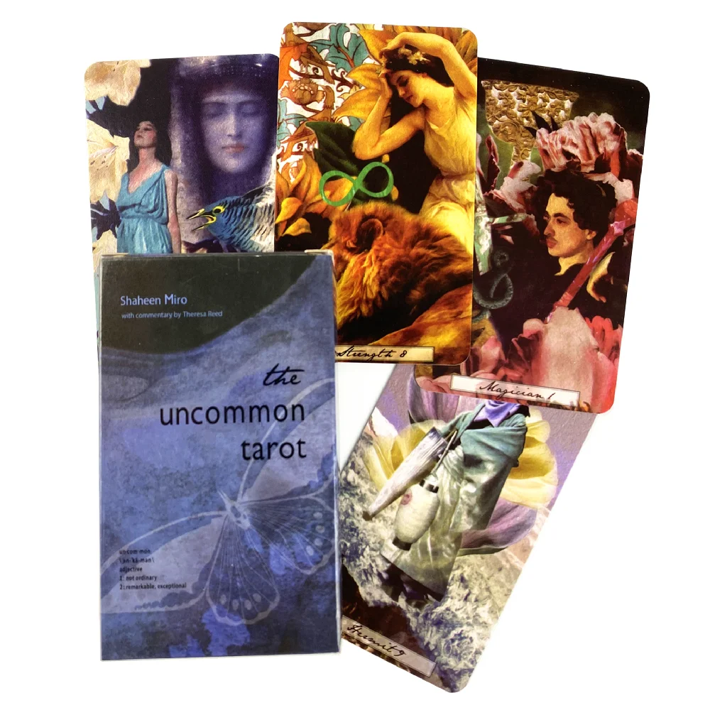 

The Uncommon Tarot Cards Deck English Vision Second Edition Oracle Board Games For Girls Party Playing