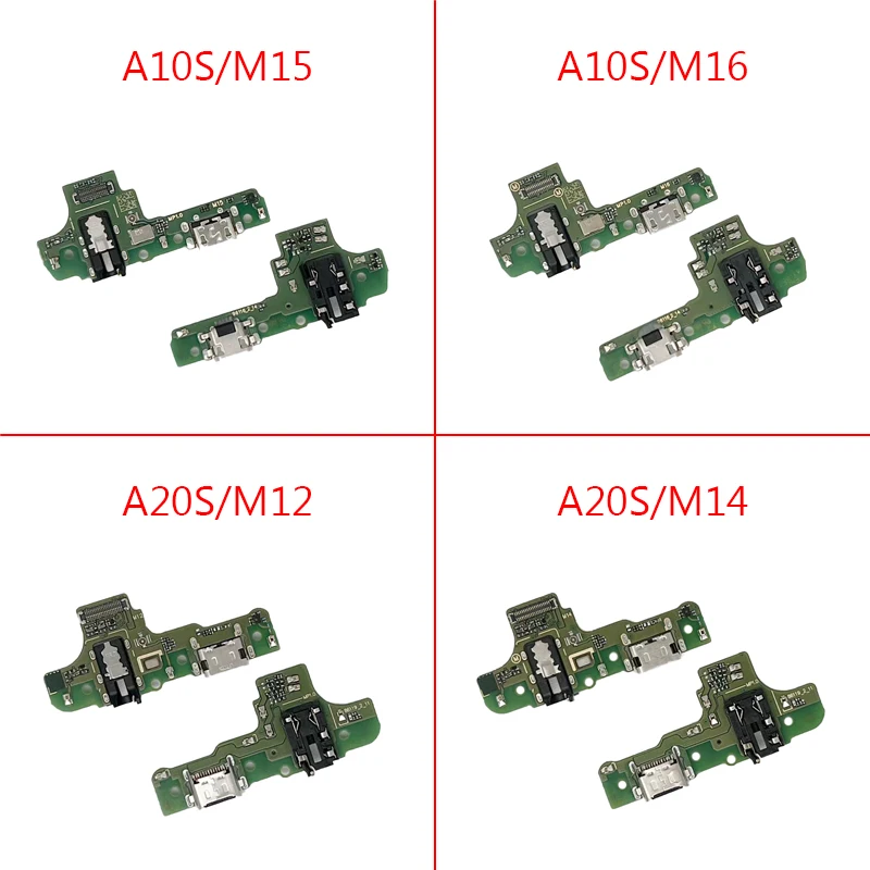 

USB Charger Charging Port Dock Connector Board Flex Cable For Samsung Galaxy A10S A107 A107F A20s A207 A207F M12 M14 M15 M16