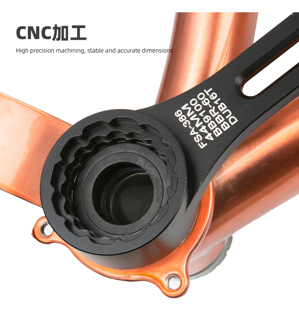 10-in-1 BB Schlüssel Fahrrad Tretlager Installieren Entferner Werkzeug Für BB51 BB52 BB91 BSA30 68 73 BBR60 MT800 BB386 XTR M9100 DUB T47 – Detail 8