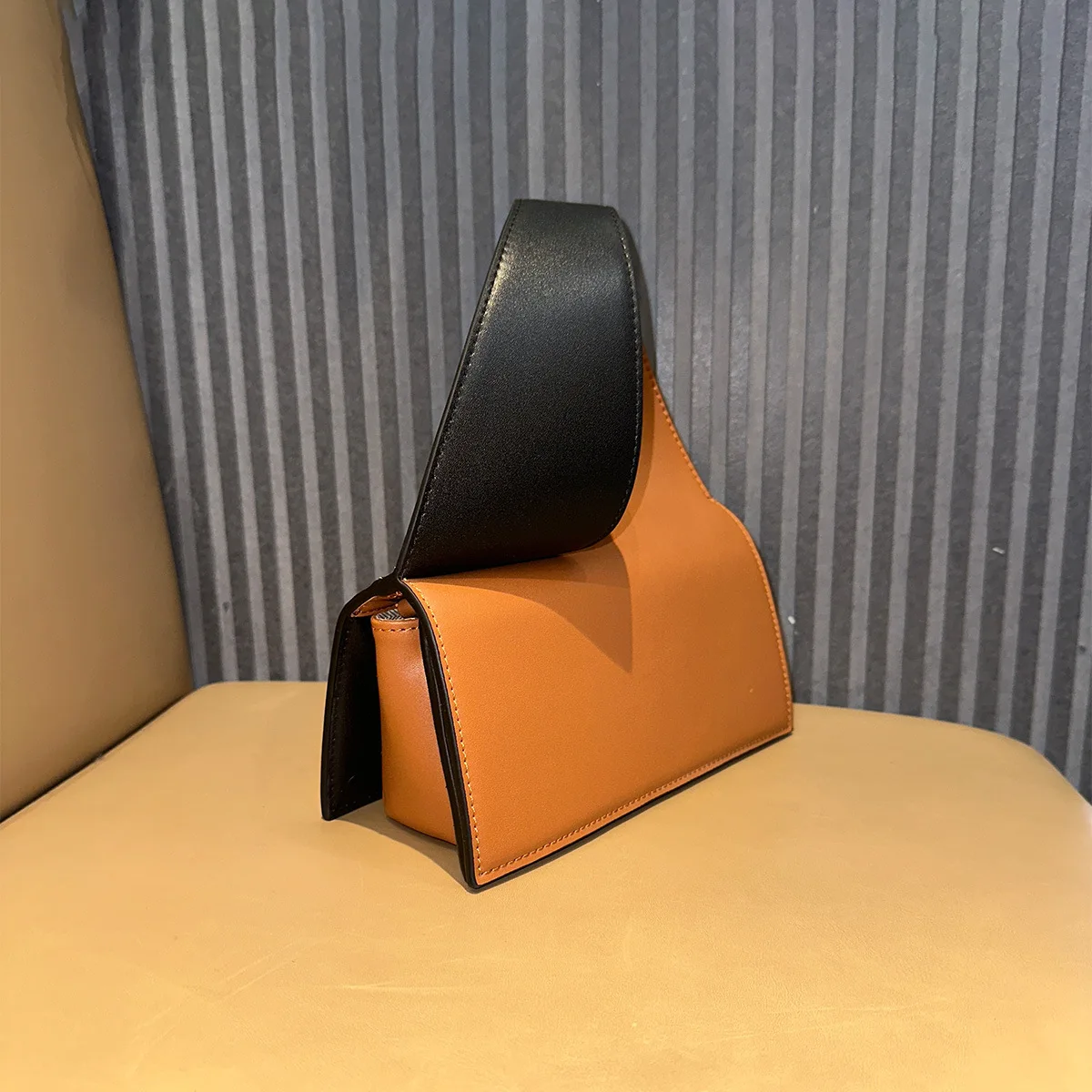 Women's Bag 2024 Trend Handbags Female Handbags Retro Solid Color PU Leather Shoulder Underarm Bag Ladies Shopper Hobos Bag