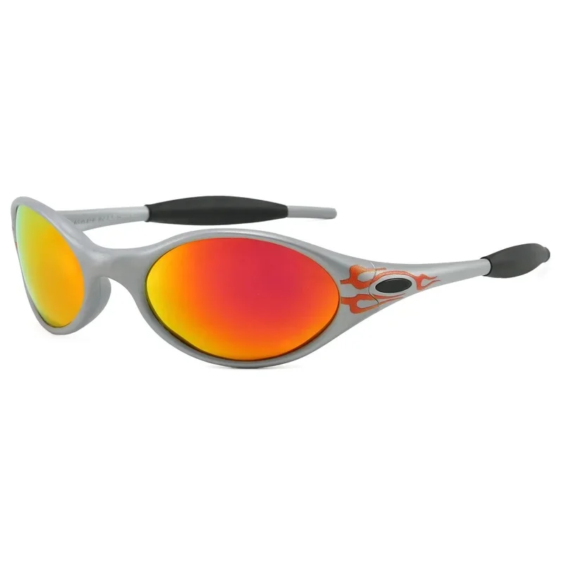 Silver frame orange pattern REVO Red