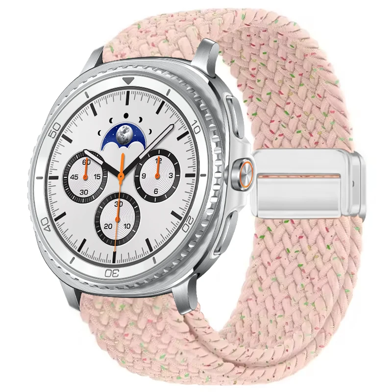 Braided Nylon Solo Loop Bracelet - Magnetic Sports Strap