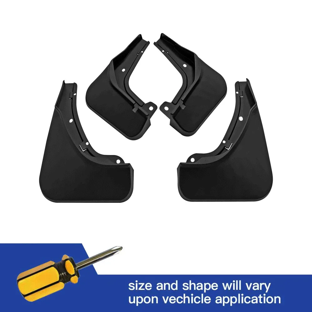 

4Pcs Front & Rear Mud Flaps Splash Guards Mudguards For Geely Coolray COOL 2022