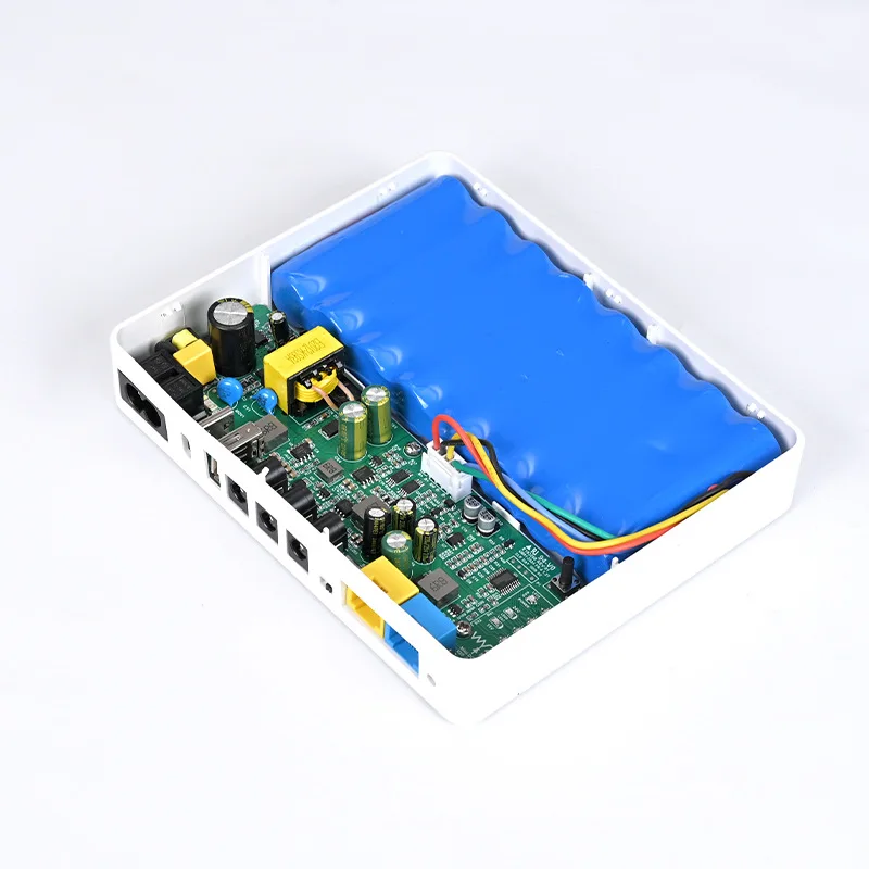 White UPS uninterruptible power supply for Router camera switch optical modem network bridge 16000mah DC 5V 9V 12V 100-240V AC