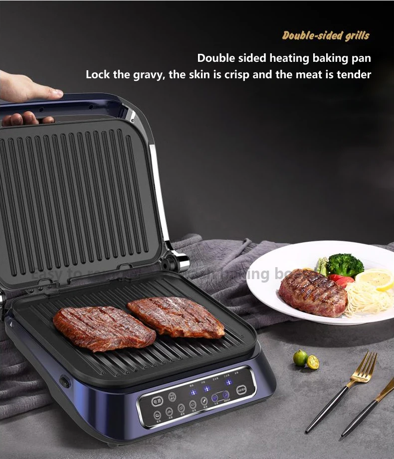 

Grilled Steak Machine Household Automatic Griddle Frying Steak Artifact Frying Steak Special Pot Electric Frying Pan