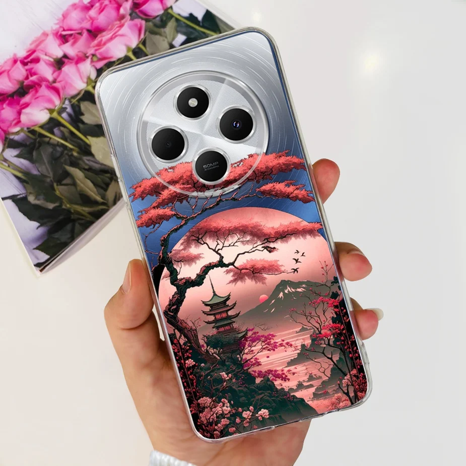 Stylish Painted Soft Silicone Phone Case Cover