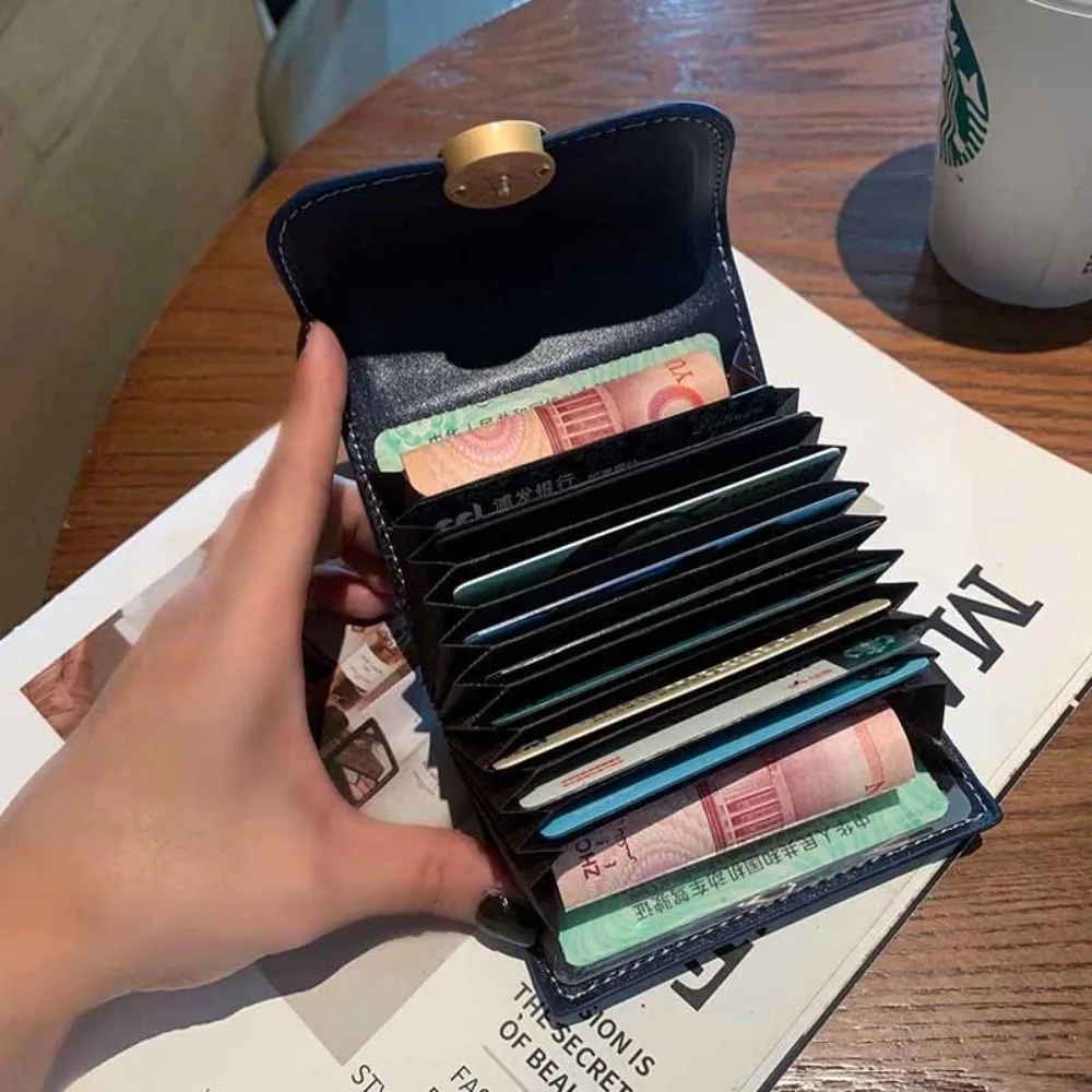 New Fashion Women's Wallet Short Coin Purse Trend Coin Clip Bag Female Elegant Multifunctional Card Bag