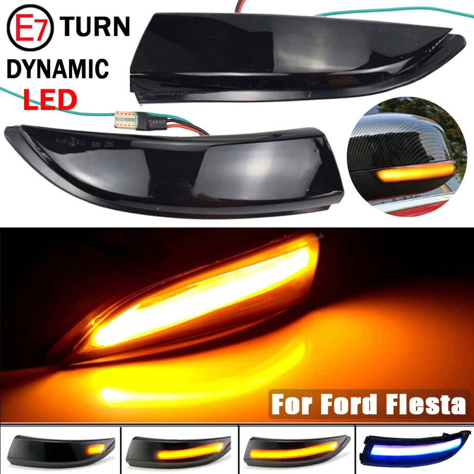 Indicatore Di Direzione Per Specchietto Retrovisore Sinistro – Compatibile Con Ford Fiesta (2008-2017) E B-Max (2012) – Senza Lampadina, Ricambio Originale - 3