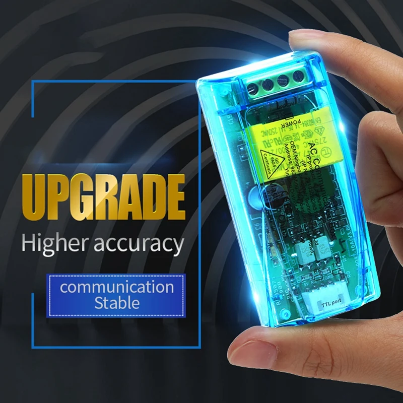 10A PZEM 004T 3.0 Wattmeter Kwh Meter Volt Amp Current Test Module Digital Multifunction Meter For Arduino TTL 6