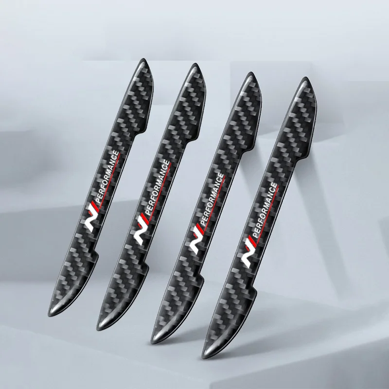 Specchietto Retrovisore In Fibra Di Carbonio Protezione Anti-Sfregamento Striscia Anti-Collisione Sticke Per Hyundai N Performance I30N Accent Veloste