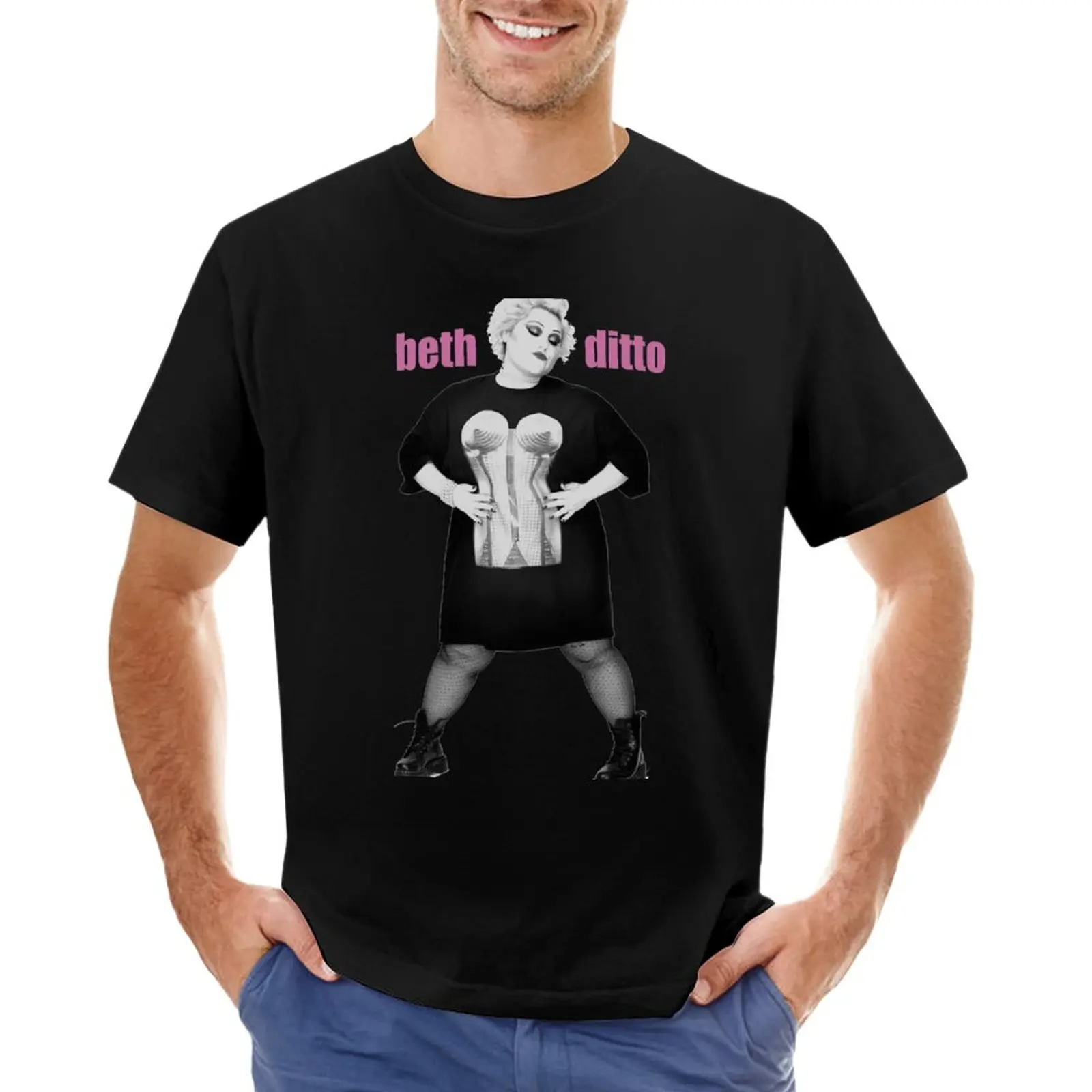 

Beth Ditto T-Shirt funny t shirt t shirt man korean fashion boys t shirts mens clothing