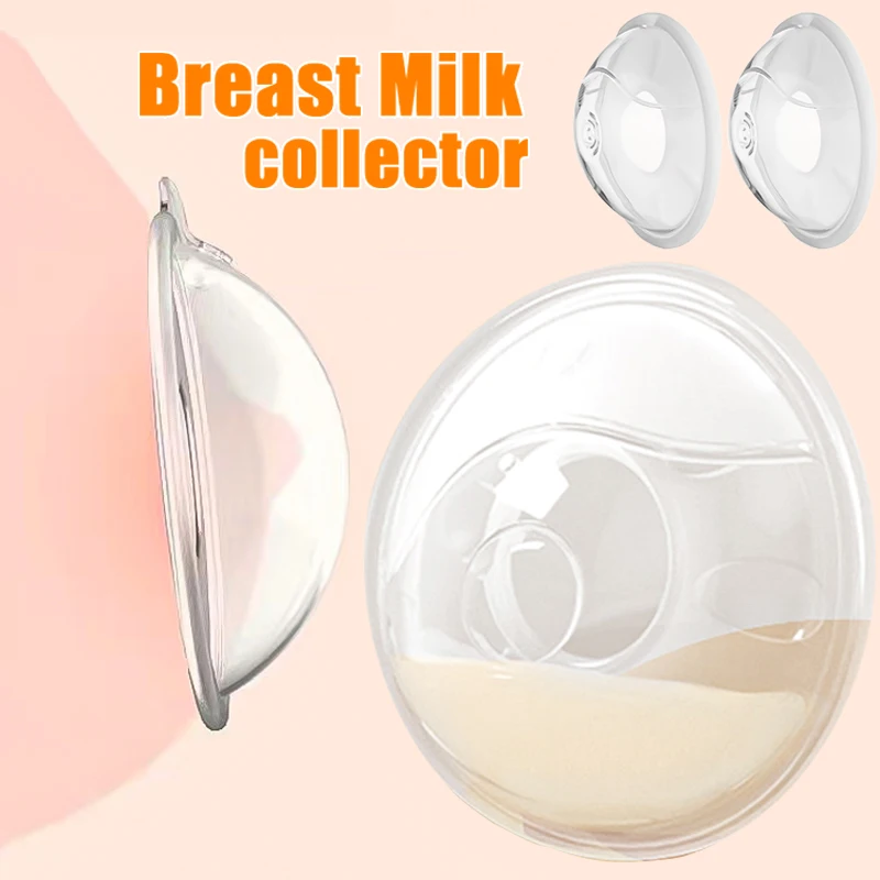 Wearable Breast Milk Reservoir Leak-proof Manual Breast Milk Collector Pads Silicone Chest Husk Nipple Protective Cover
